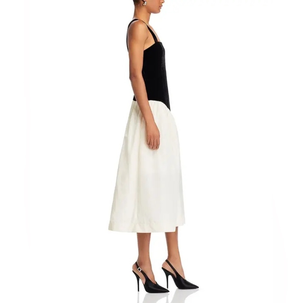 RHODE Georgina Color Block MIDI Dress - Picture 11 of 13